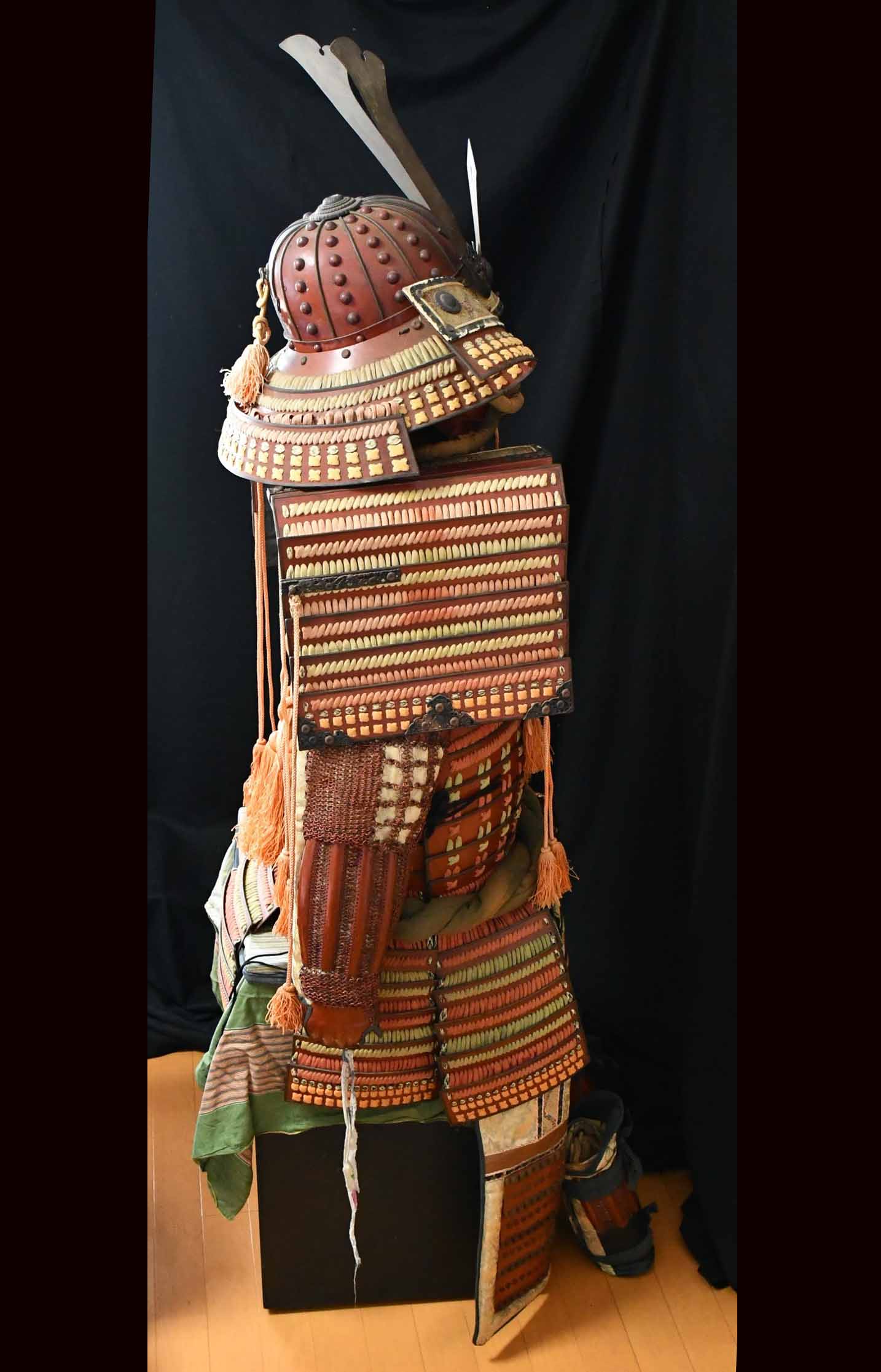 金小礼沢潟威二枚胴具足 甲冑 江戸時代 ARMOR Edo Period 品番:MB024