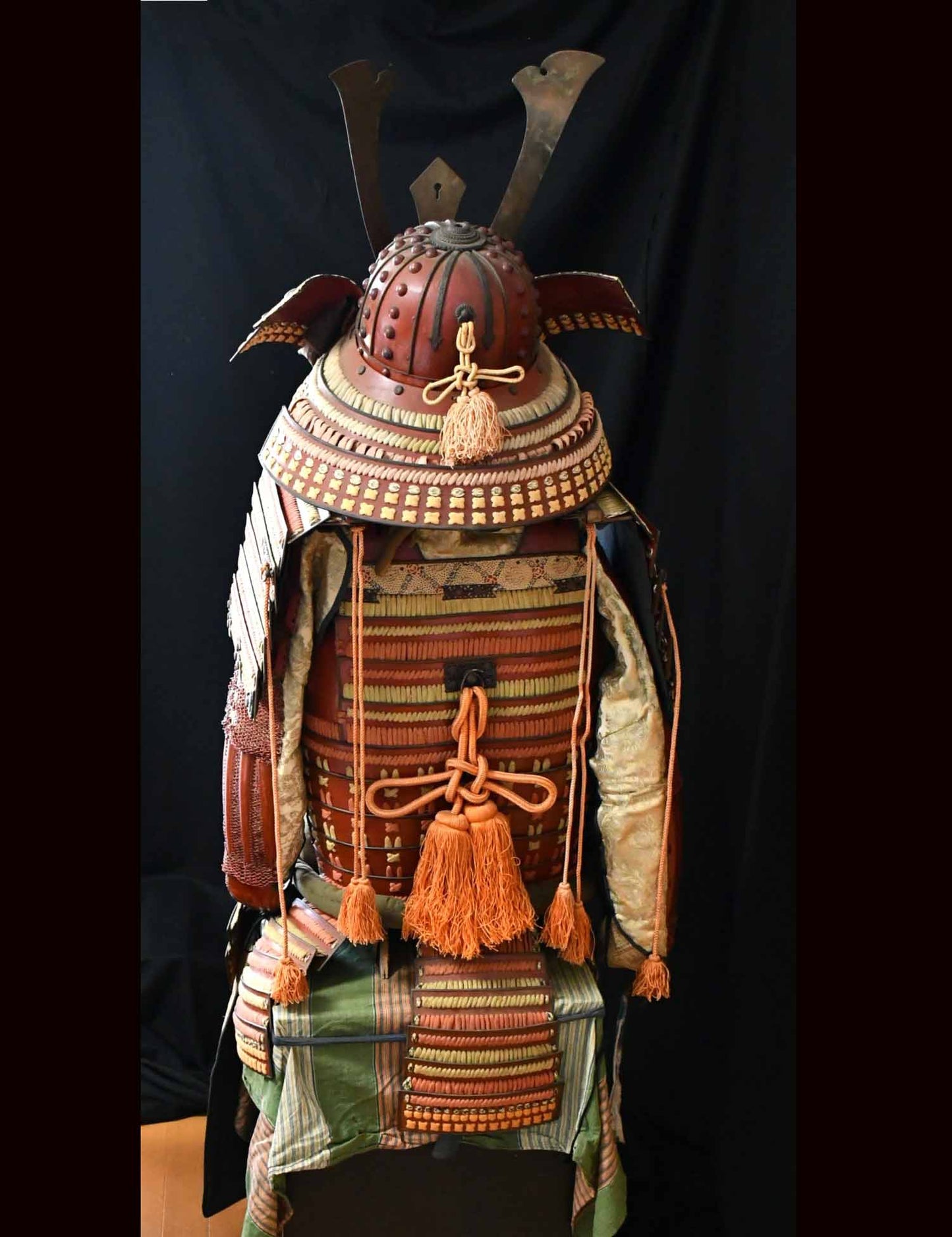金小礼沢潟威二枚胴具足 甲冑 江戸時代 ARMOR Edo Period 品番:MB024