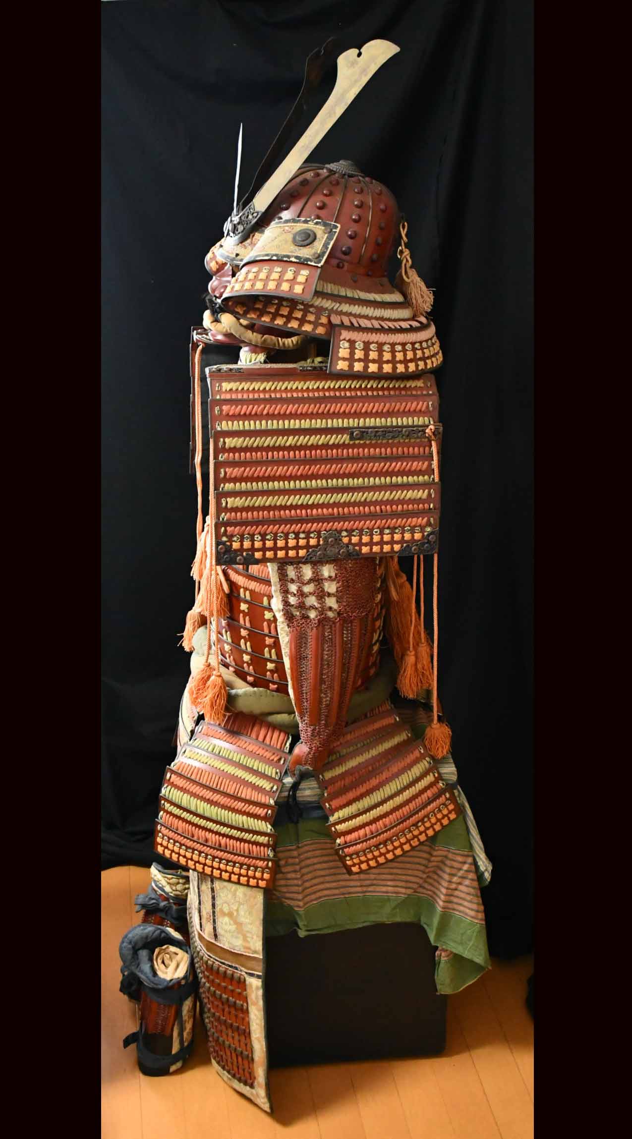 金小礼沢潟威二枚胴具足 甲冑 江戸時代 ARMOR Edo Period 品番:MB024