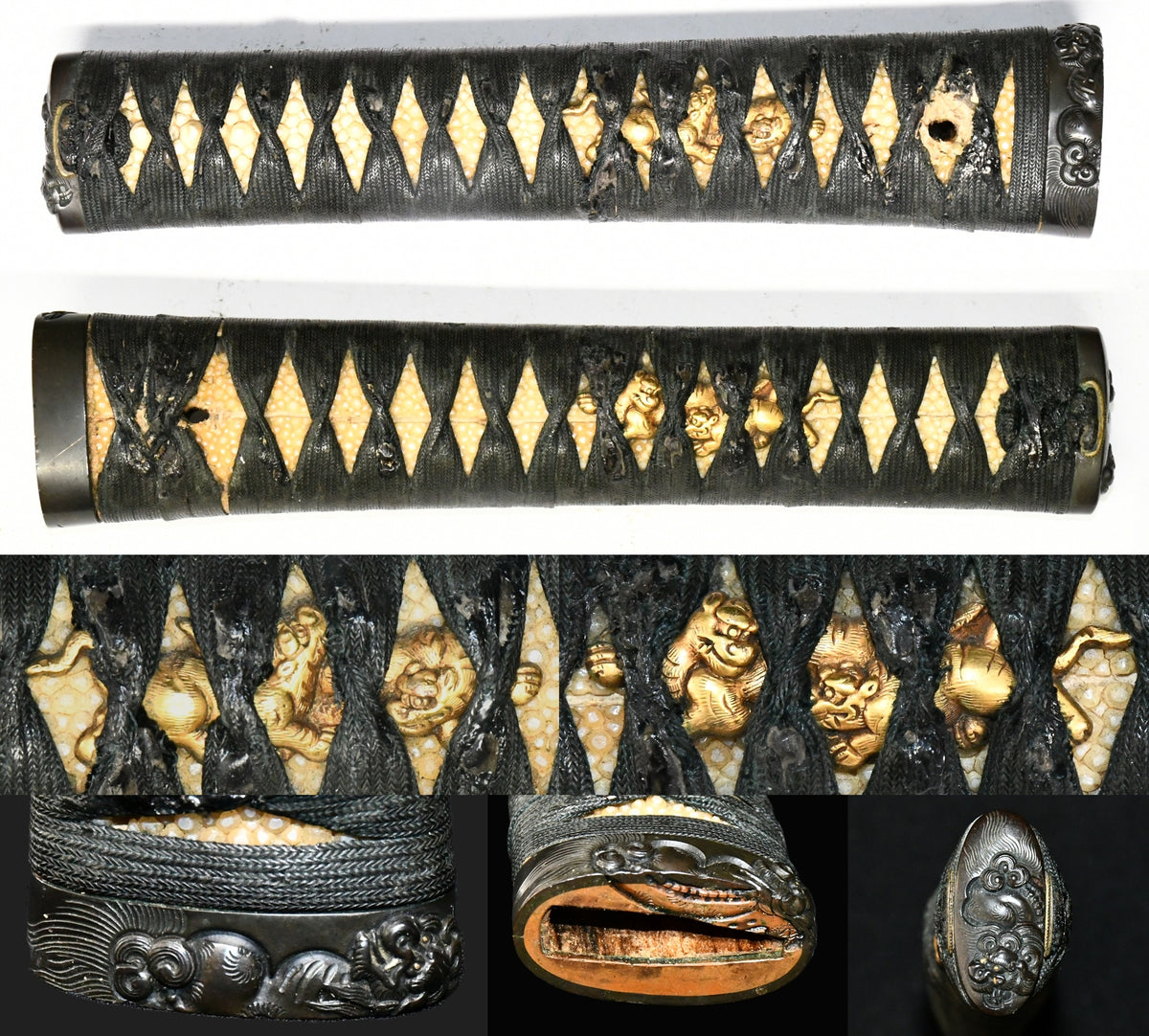 脇指　無銘　備州住（以下切）（法華）応安（以下切）特別保存刀剣鑑定書 Wakizashi No signature Bishu sumi hokke ouan ［NBTHK：Tokubetsu Hozon］ 品番：ＷＡ０４０