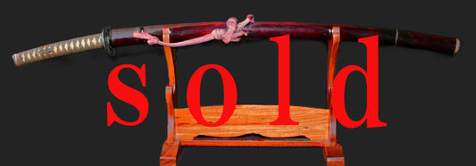 刀　薩陽士奥元安　文化八末秋 Katana  Satsuyoushi Oku Motoyasu　Bunka 8masshuu　品番：ＭＢ０７６