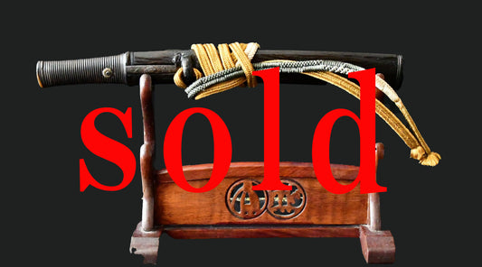 短刀　和泉守兼定（会津）明治三年八月日　保存刀剣鑑定書 十一代会津兼定　加茂打ち Tanto 	Izumino-kzmi Kanesada　Meiji3nen 8gatsuhi  ［NBTHK：Hozon］　品番：ＴＡ００６