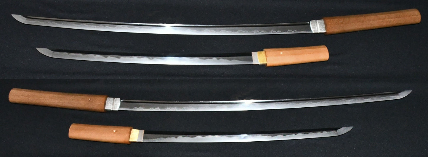 【参考品】大小　津田越前守助広　延宝六年二月日 Katana Wakizashi　 Tsuda Echizen no kami Sukehiro Enpo 6nen 2gatsuhi　価格はお問い合わせください。品番：KA０９３