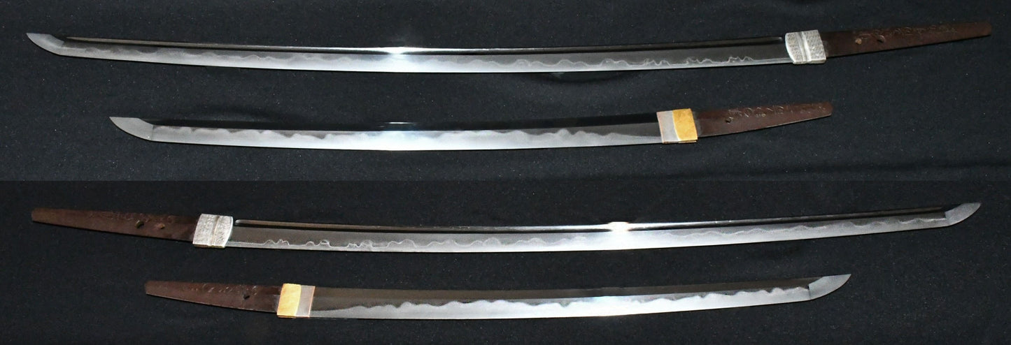 【参考品】大小　津田越前守助広　延宝六年二月日 Katana Wakizashi　 Tsuda Echizen no kami Sukehiro Enpo 6nen 2gatsuhi　価格はお問い合わせください。品番：KA０９３