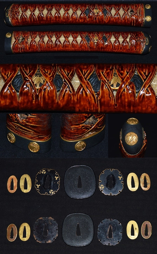 丸に三つ葉葵紋入大名拵　 Maruni-mitsuba-Aoimon Daimyo-Koshirae  品番：ＫＯ００３