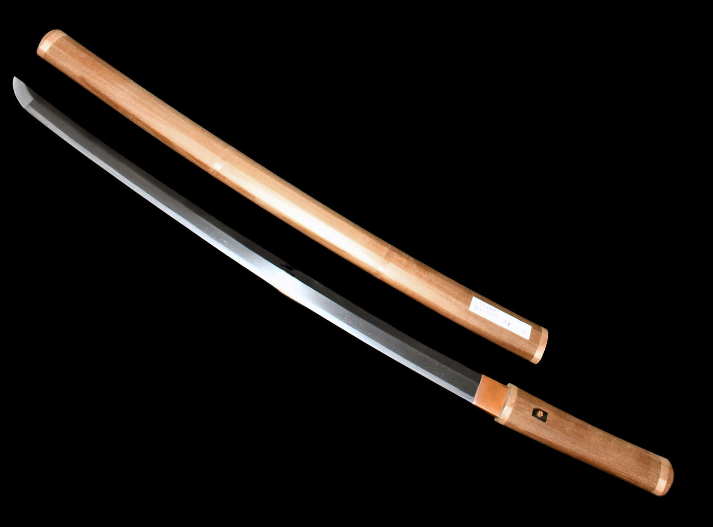 脇指　肥前国忠宗　刀剣研究連合会鑑定証 Wakizashi Hizenkoku Tadayoshi ［touken kenkyu rengoukai］品番：	ＭＢ０７７
