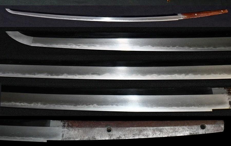 刀 無銘 (加州家次 時代室町前期) 保存刀剣鑑定書 katana（No