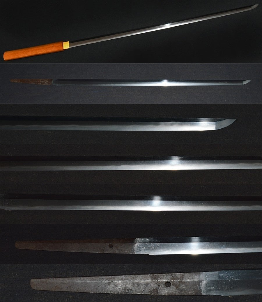 Yasushi Fujishima Nao Nao Fujishima 2 Shaku 4 -inch Special Saving Sword Sword Statement Cook KATANA (FUJISHIMA HATA MORISHIGE) Part number: KA037