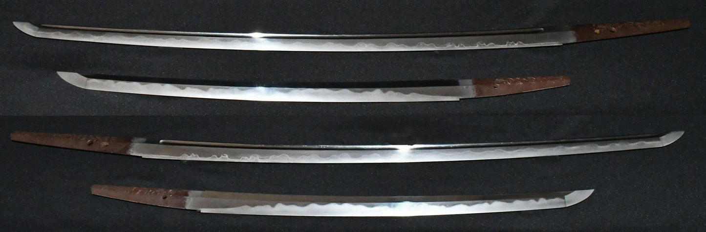 【参考品】大小　津田越前守助広　延宝六年二月日 Katana Wakizashi　 Tsuda Echizen no kami Sukehiro Enpo 6nen 2gatsuhi　価格はお問い合わせください。品番：KA０９３
