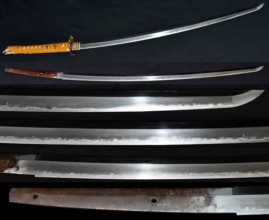 刀 無銘 (加州家次 時代室町前期) 保存刀剣鑑定書 katana（No