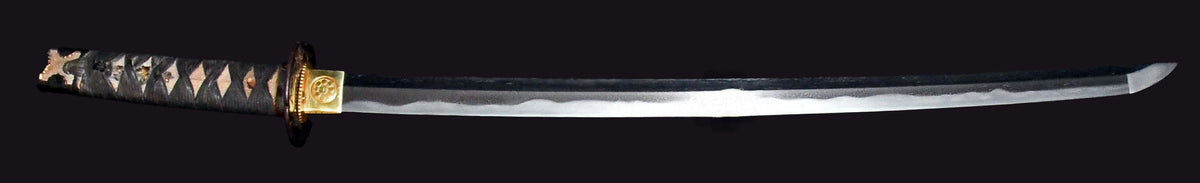 脇指　河内大掾藤原義植　越前住　保存刀剣鑑定書 Wakizashi Kawachi－daijo Fujiwara Yoshitane Echizen-sumi ［NBTHK: Hozon］　品番：ＷＡ０３３