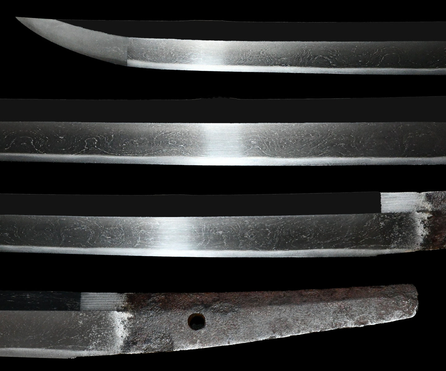 脇指　無銘（月山）法人鑑定俱楽部 Wakizashi　No signature　Gassan 　品番：ＷＡ０４４