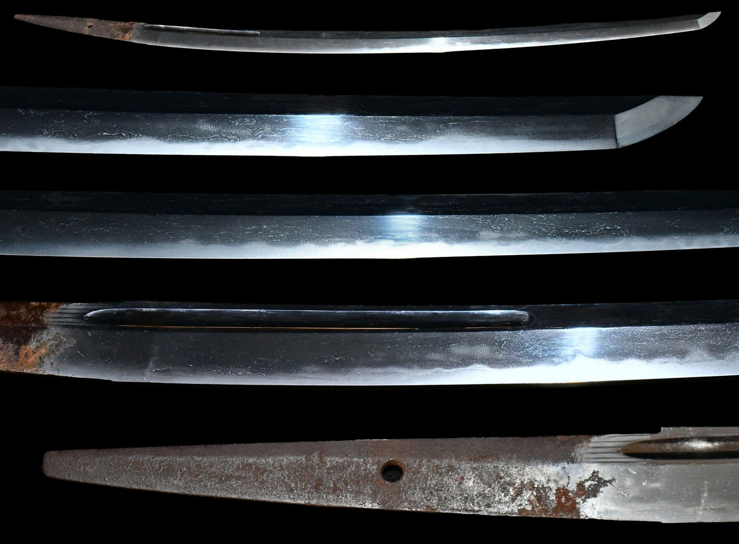 刀　無銘　（相州綱広　三代）倉敷刀剣美術館鑑定書 Katana  No signature　（Sousyu Tsunahiro　three generations）  ［Kurashiki］　品番：ＭＢ０７１
