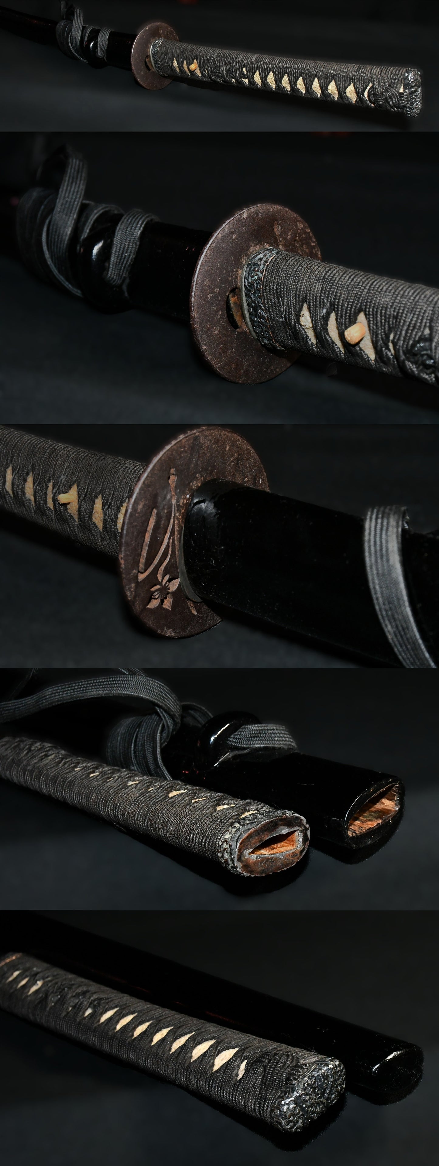 刀　無銘　（相州綱広　三代）倉敷刀剣美術館鑑定書 Katana  No signature　（Sousyu Tsunahiro　three generations）  ［Kurashiki］　品番：ＭＢ０７１