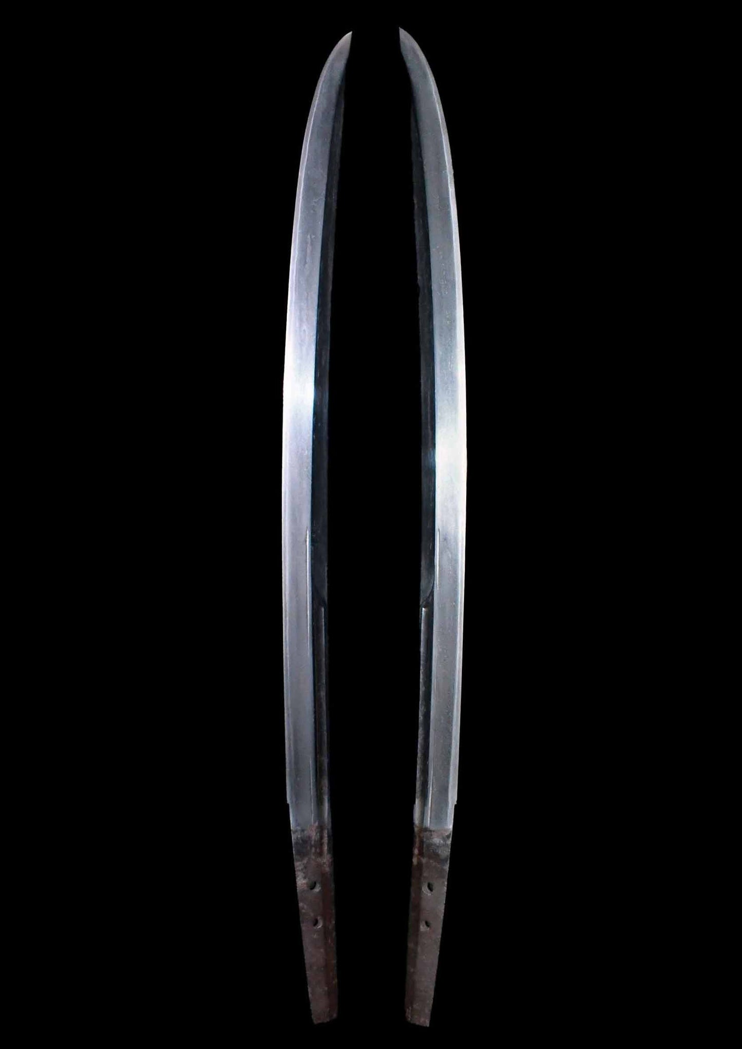 薙刀直し脇指　無銘　（古金剛兵衛）（切付銘）月　特別保存刀剣鑑定書 Naginata naoshi wakizashi  No signature (Kokongouhe) (kiritsuke mei)　Tsuki ［NBTHK：Tokubetsu Hozon］ 品番：ＷＡ０３８
