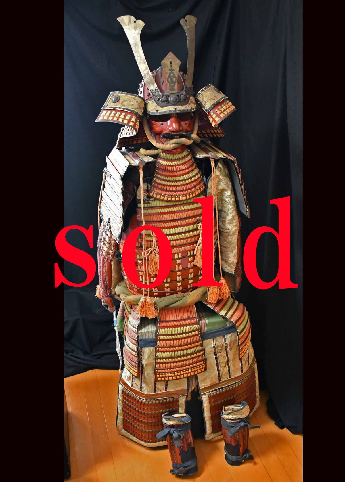 金小礼沢潟威二枚胴具足　甲冑　江戸時代　ARMOR　Edo Period　品番：MB０２４